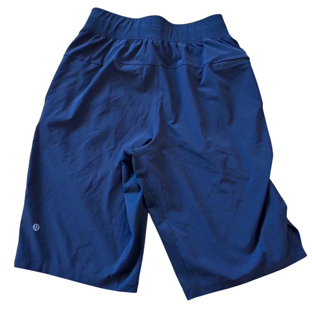Lululemon Black Athletic Training Shorts 9" Inseam Unlined Mens XS